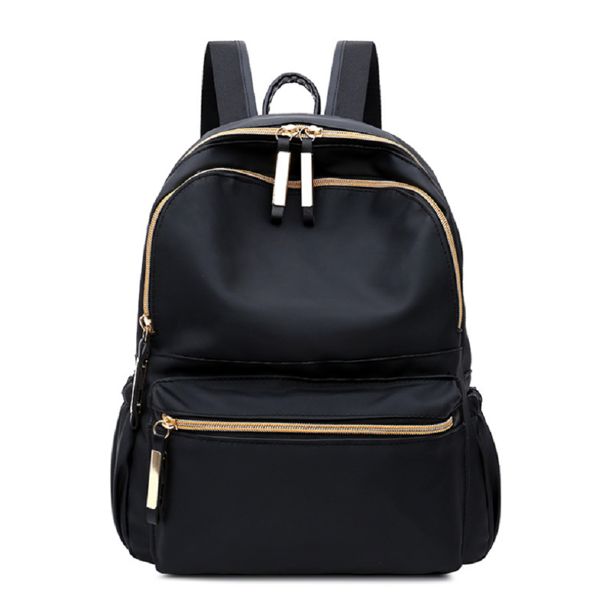 Photo 1 of  Black Waterproof Zipper Travel Bag