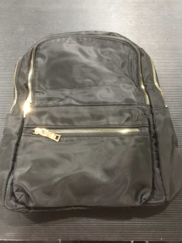 Photo 2 of  Black Waterproof Zipper Travel Bag