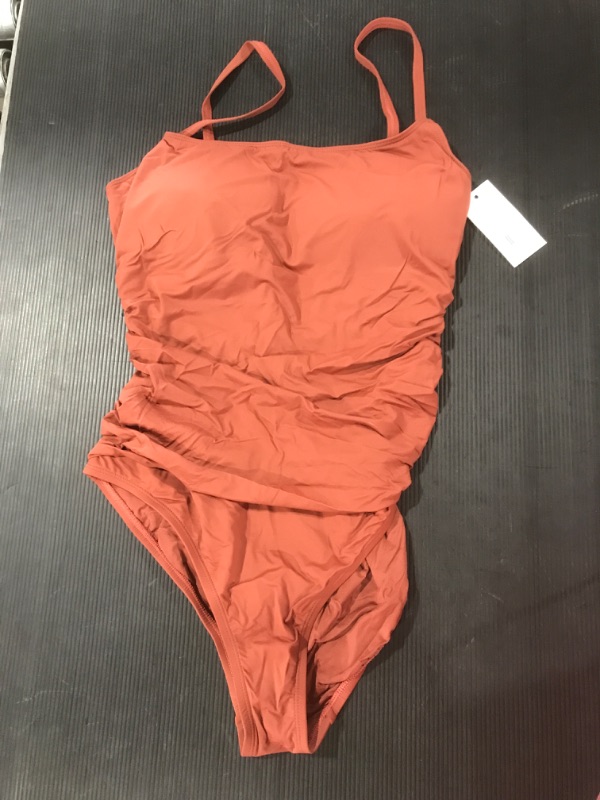 Photo 2 of [Size 12] Cinnamon Ruched One-Piece - Women
