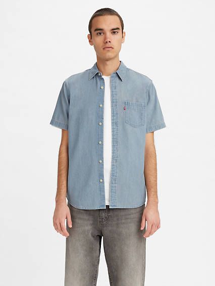 Photo 1 of [Size 3XL] Levi's Mens Short Sleeve Classic One-Pocket Standard