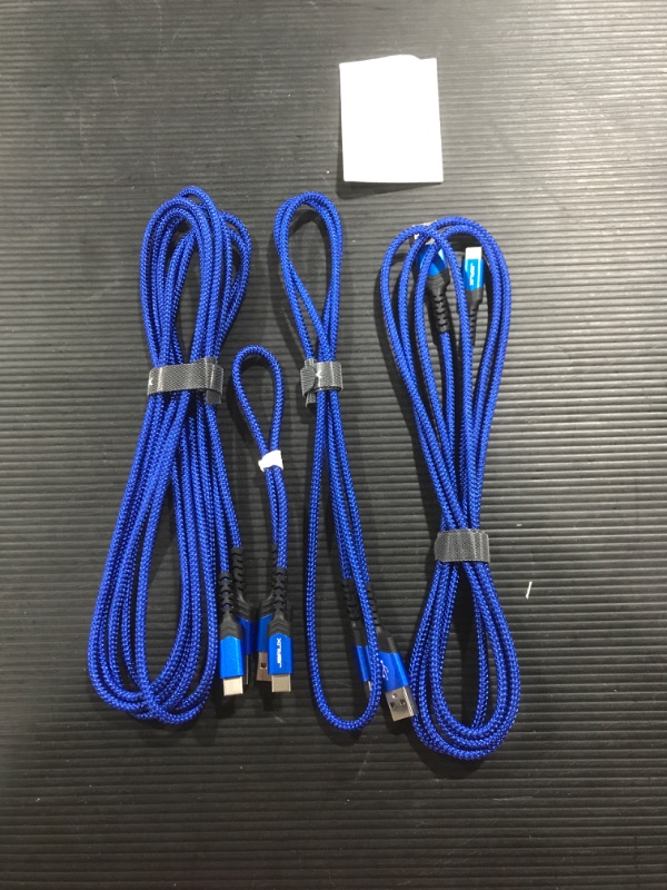 Photo 1 of 4 Pack of USB-Type C cable Cords- Various Lengths