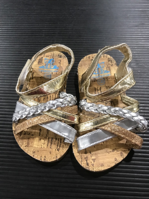 Photo 1 of Baby Size 120- Cork Footbed- Velcro Sandals