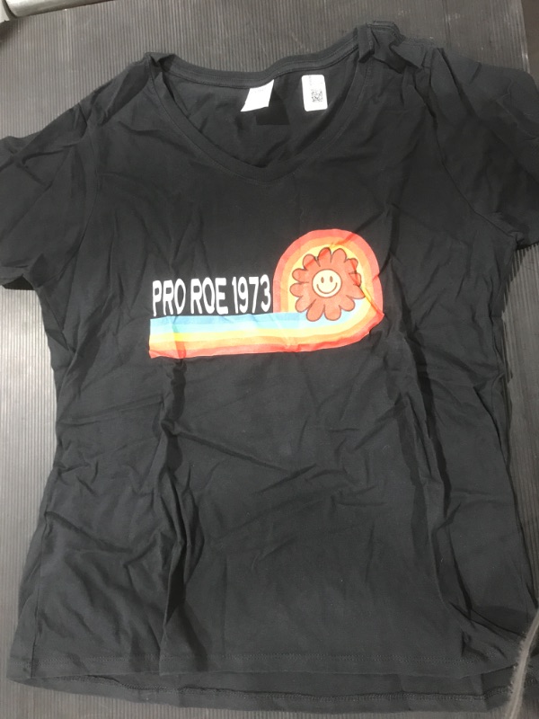 Photo 1 of [Size XL] Womens Pro Roe 1973 V-Neck T-Shirt
