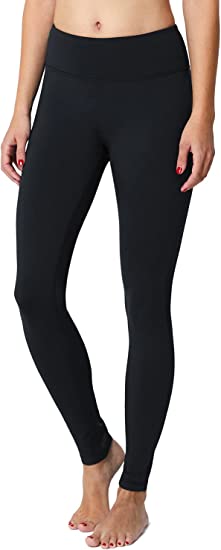 Photo 1 of [Size 3XL] Baleaf Women's Leggings with Side Pockets- Black