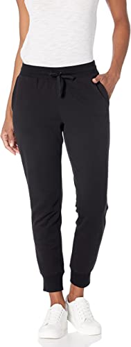 Photo 1 of [Size XL] Amazon Essentials Women's French Terry Fleece Jogger Sweatpant- Black