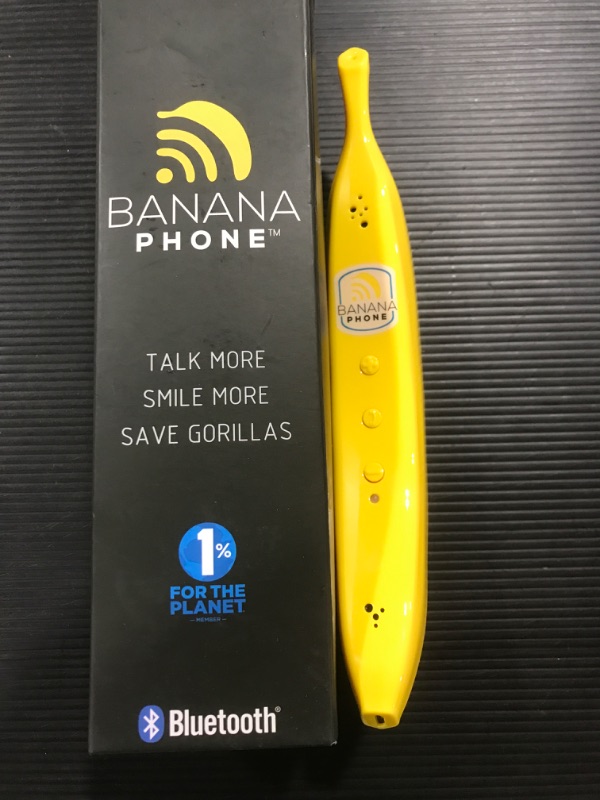 Photo 2 of Banana Phone Bluetooth Handset for iPhone or Android Cell Phones