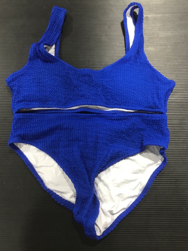 Photo 1 of [Size M] Juniors 2 Piece Swimsuit- Royal Blue
