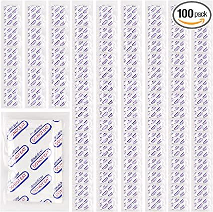 Photo 1 of 100 Count 3000cc Food Grade Oxygen Absorbers for Food Storage, Individually Wrapped Large Oxygen Absorbersfor Long-term Food Storage Suitable for Mylar Bags