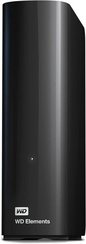 Photo 1 of WDBWLG0160HBK-NESN WD Elements 16TB USB 3.0, Micro-B Desktop External Hard Drive, Black