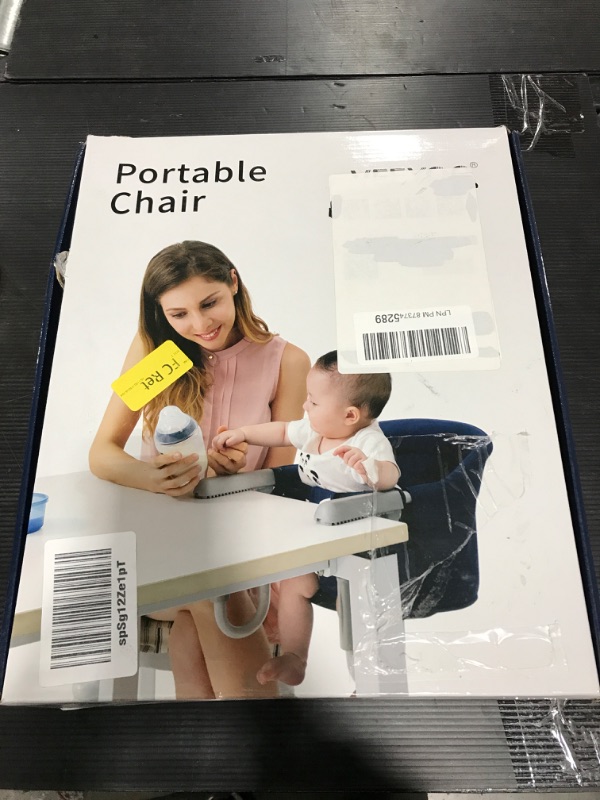Photo 3 of Hook On Chair, VEEYOO Clip On High Chair Folding Fast Table Chair with Storage Bag, Portable Baby Feeding Seat Attach to Table for Home and Travel---FACTORY SEALED OPENED FOR PICTURE--
