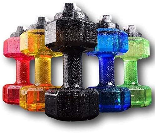 Photo 1 of (2.2 L) Dumbbell Shaped Water Bottle | Big Capacity | BPA Free | Flip Top Leak Proof lid | 2PK
