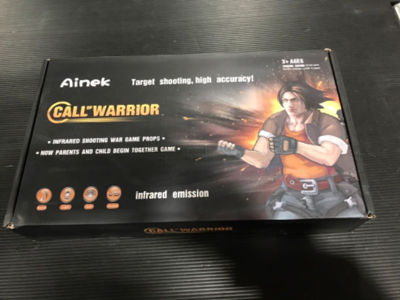 Photo 1 of Ainek Laser Tag Gun for Kids & Adult, Multi Player Laser Gun Battle Game Laser T--FACTORY SEALED OPENED FOR PICTURE