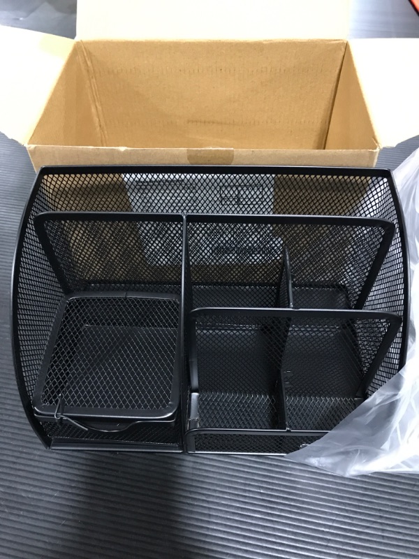 Photo 2 of MaxGear Mesh Desk Organizer Office Desktop Organizer with Drawer