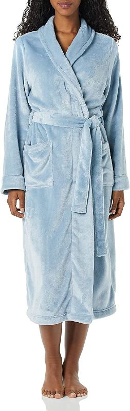 Photo 1 of Amazon Essentials Women's Full-Length Plush Robe SIZE - XXL 