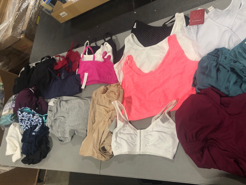 Photo 1 of BAG LOT!!! WOMENS CLOTHING & ACCESSORIES!! NEW & GENTLY USED ITEMS -- SIZES VARY 