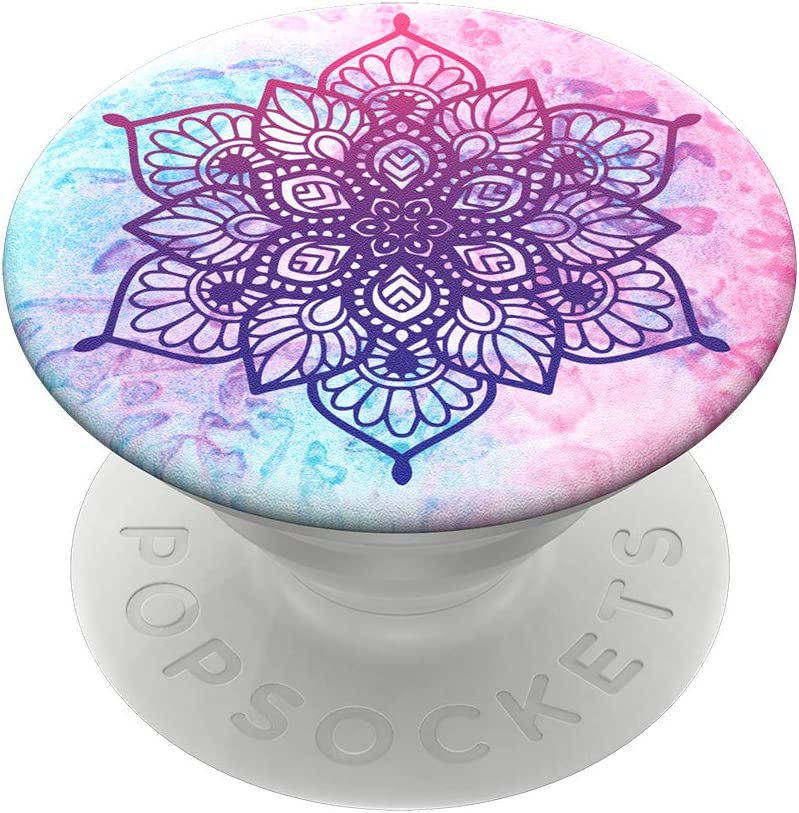 Photo 1 of PopSockets: PopGrip Expanding Stand and Grip with a Swappable Top for Phones & Tablets - Rainbow Nirvana 