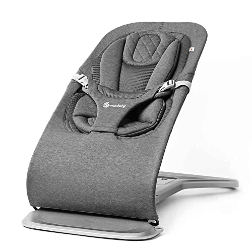 Photo 1 of Ergobaby Evolve 3-in-1 Bouncer, Adjustable Multi Position Baby Bouncer Seat, Fits Newborn to Toddler, Charcoal
