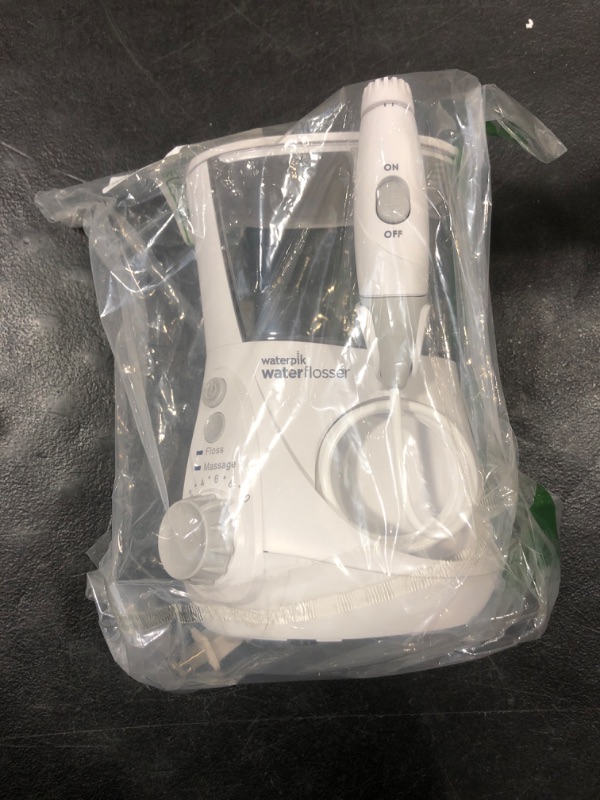Photo 1 of Waterpik Aquarius Water Flosser Professional For Teeth, Gums, Braces, Dental Care, Electric Power With 10 Settings, 7 Tips For Multiple Users And Needs, ADA Accepted, White WP-660
