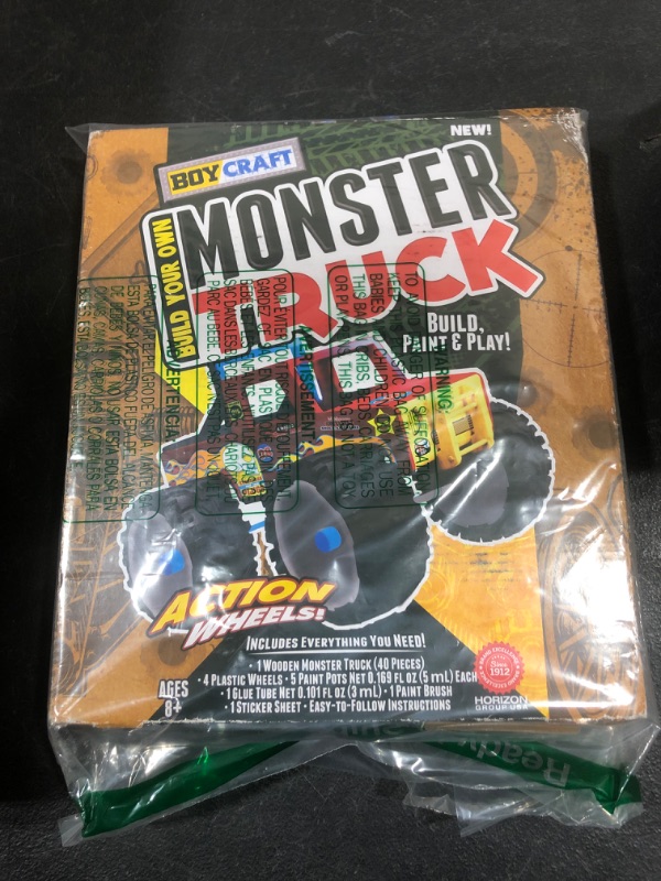 Photo 2 of Boy Craft Monster Truck by Horizon Group USA