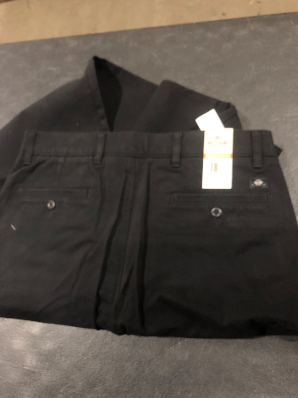 Photo 2 of Dockers Men's Straight Fit Ultimate Chino with Smart 360 Flex (Regular and Big & Tall) Regular 32W x 32L Black