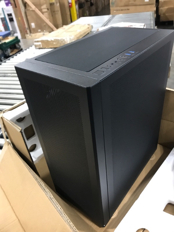 Photo 1 of darkFlash DLC29 All Mesh PC Case ATX Mid Tower Case High Cooling Performance High Compatibility Gaming Case with USB 3.0 Type-C Interface (Black)