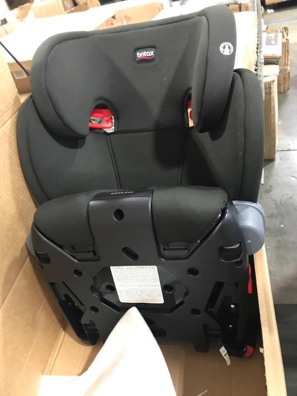 Photo 2 of Britax Skyline 2-Stage Belt-Positioning Booster Car Seat, Dusk - Highback and Backless Seat