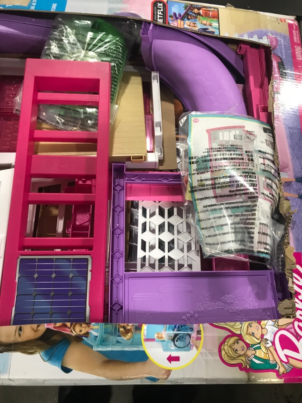 Photo 2 of Barbie Dreamhouse Dollhouse with Wheelchair Accessible Elevator