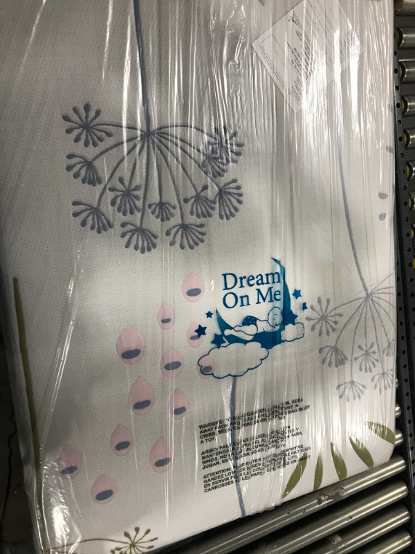 Photo 2 of Dream On Me 2-in-1 Breathable 150 Ultra Coil Inner Spring Standard Crib & Toddler Mattress in White I Greenguard Gold Certified I JPMA Certified
