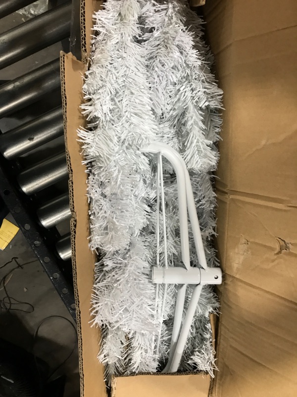 Photo 1 of 4 FT ARTIFICIAL  WHITE CHRISTMAS TREE 