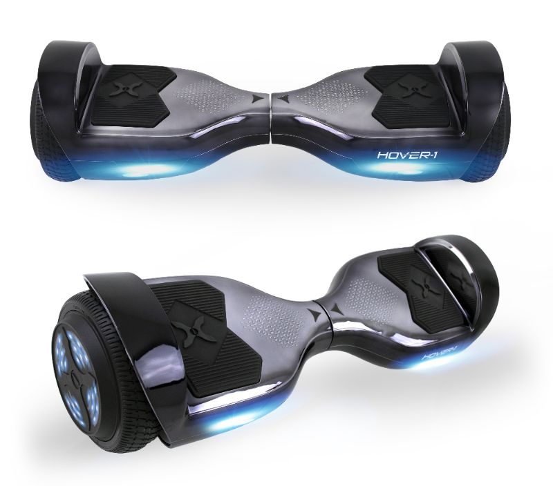 Photo 1 of Hover-1 Helix Electric Hoverboard with 6.5 in. LED Wheels LED Sensor Lights Bluetooth Speaker Lithium-ion 10 Cell Battery That Is Ideal for Boys an
