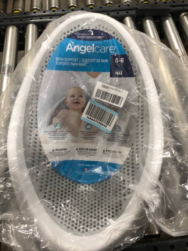 Photo 2 of Angelcare Baby Bath Support (Grey) | Ideal for Babies Less than 6 Months Old
