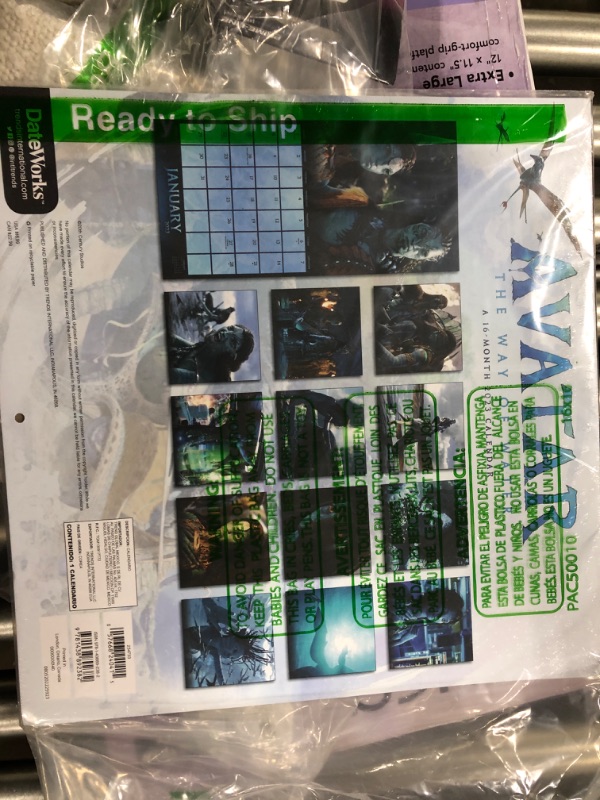 Photo 1 of 2023 Disney Avatar: The Way of Water Wall Calendar