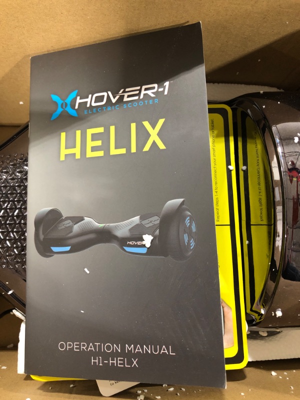 Photo 4 of Hover-1 Helix Electric Hoverboard | 7MPH Top Speed, 4 Mile Range, 6HR Full-Charge, Built-in Bluetooth Speaker, Rider Modes: Beginner to Expert
