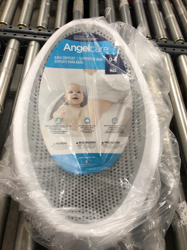 Photo 2 of Angelcare Baby Bath Support (Grey) | Ideal for Babies Less than 6 Months Old
