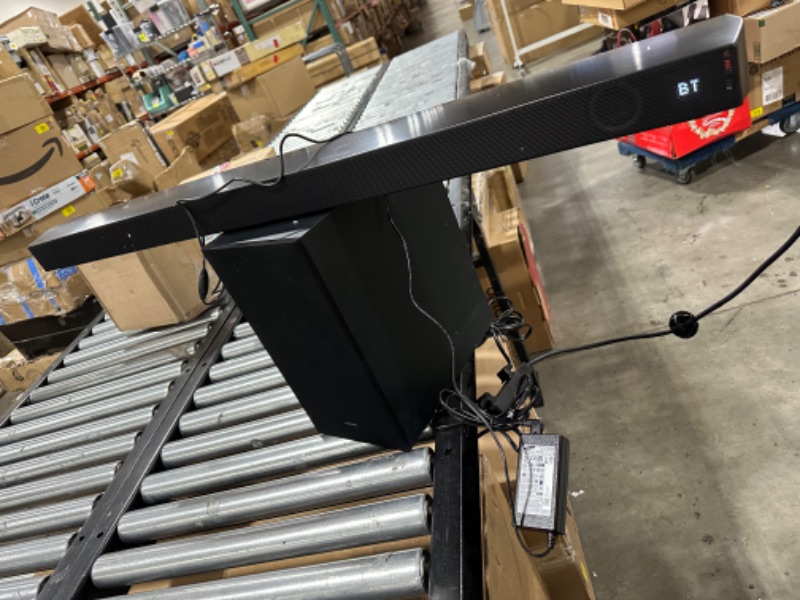 Photo 1 of SAMSUNG HW-B650 3.1ch Soundbar w/Dolby 5.1 DTS Virtual:X, Bass Boosted, Built-in Center Speaker, Bluetooth Multi Connection, Voice Enhance & Night Mode, Subwoofer Included, 2022 HW-B650 Soundbar