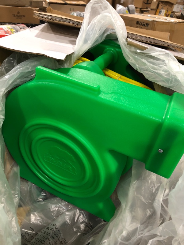 Photo 2 of B-AIR Kodiak 1.5 HP ETL Bounce House Blower, Green