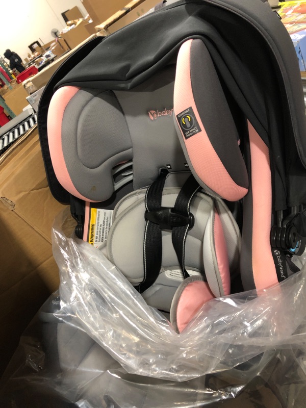 Photo 2 of Baby Trend Cover Me 4 in 1 Convertible Car Seat, Quartz Pink
