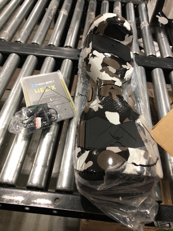 Photo 3 of Hover-1 Helix Electric Hoverboard | 7MPH Top Speed, 4 Mile Range, 6HR Full-Charge, Built-in Bluetooth Speaker, Rider Modes: Beginner to Expert Hoverboard Camo