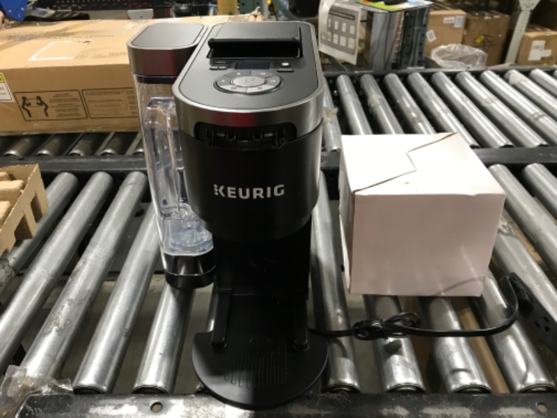 Photo 4 of Keurig K Duo Plus 12-Cup Black Matte Single Serve and Carafe Coffee Maker
