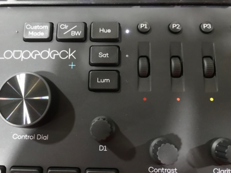 Photo 3 of Loupedeck+ The Photo and Video Editing Console for Lightroom Classic, Premiere Pro, Final Cut Pro, Photoshop with Camera Raw, After Effects, Audition and Aurora HDR