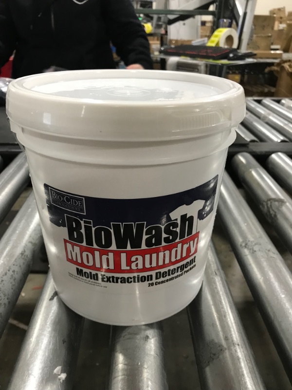 Photo 2 of BioWash Mold Extraction Laundry Detergent | Low Sudsing Concentrated Strength Mold Extraction | Safe for All Washables | 10-Wash Count