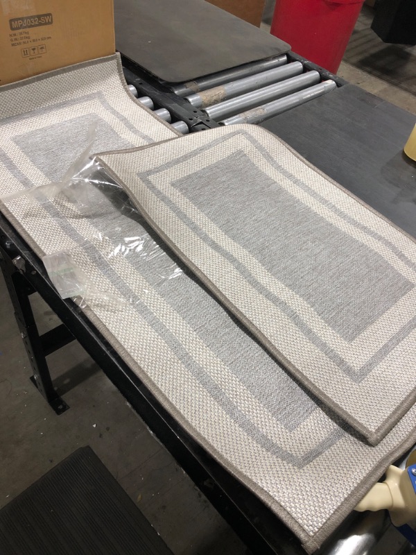 Photo 1 of 2 PACK - KITCHEN RUGS (19X31") (20X46")