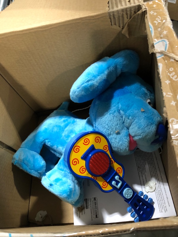 Photo 2 of Blue’s Clues & You! Dance-Along Blue Plush, by Just Play