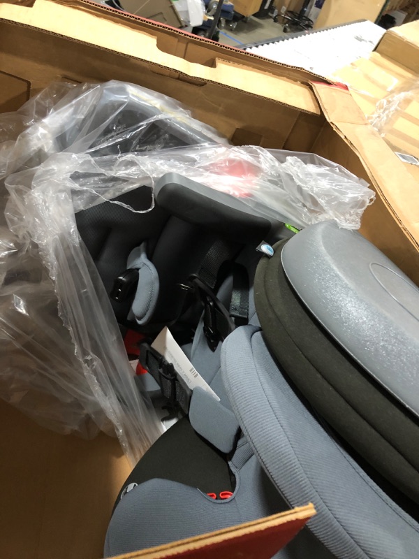 Photo 2 of Britax Grow with You ClickTight Plus Harness-2-Booster Car Seat, Jet Safewash Fabric ClickTight Plus Jet