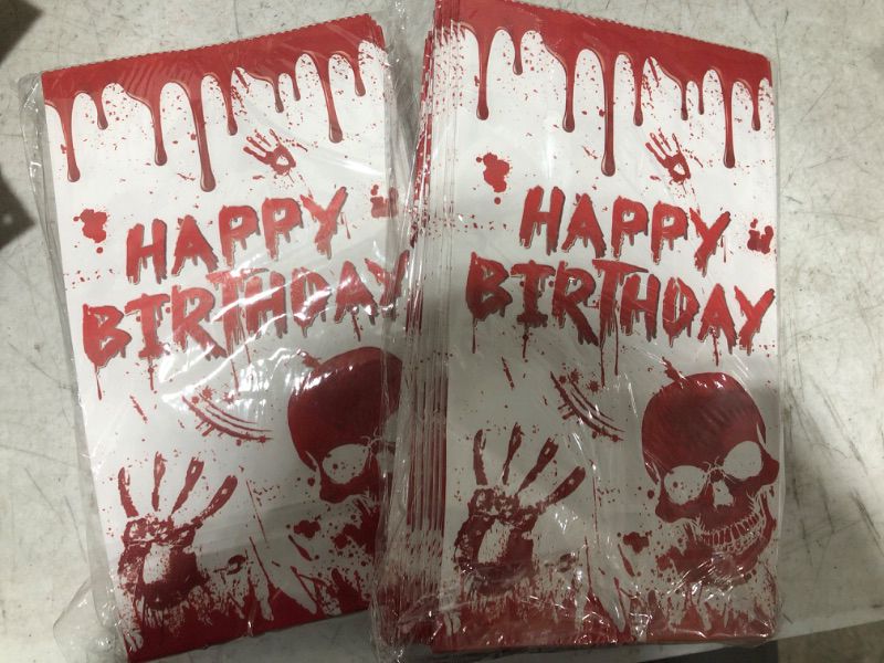 Photo 1 of 2 packs of 30 Pieces Bloody Favor Bags , 8.3 x 4.7 Inch