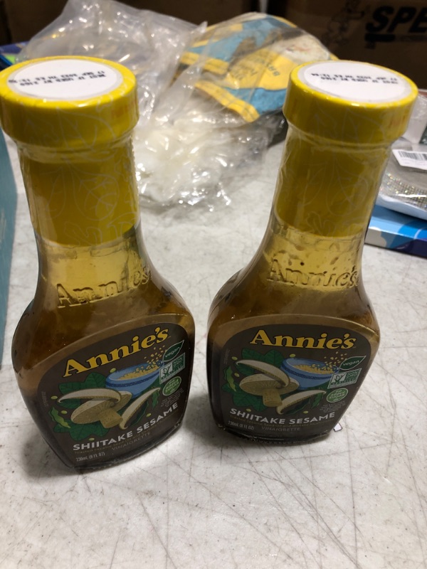 Photo 2 of 2 pack Annie's Natural Shiitake Sesame Salad Dressing, Non-GMO, 8 fl oz