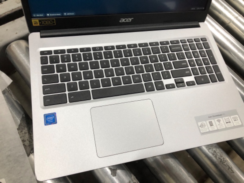 Photo 4 of Acer 15.6" Touchscreen Chromebook with Chrome OS - Intel Processor - 4GB RAM - 64GB Flash Storage - Model CB315-3HT-C5D3

