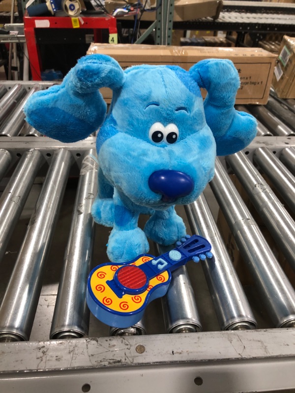 Photo 2 of Blue’s Clues & You! Dance-Along Blue Plush, by Just Play