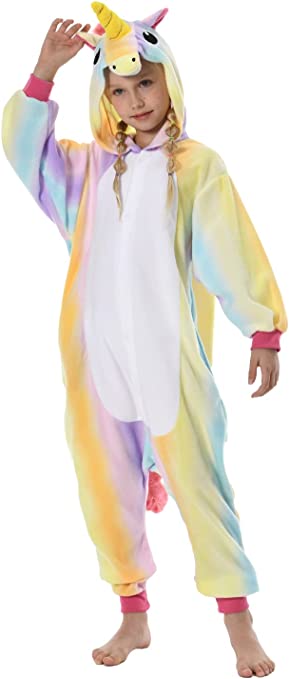 Photo 1 of GONAAP Unisex Animal Onesie Pajamas Kids One Piece Cosplay Outfits Costumes For Girls Costumes SIZE 2T
