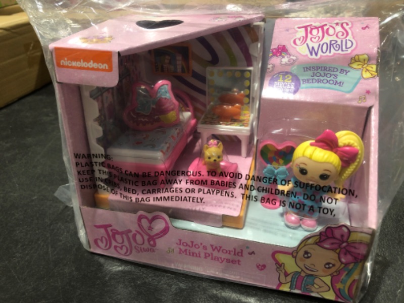 Photo 2 of Just Play JoJo Siwa JoJo's World Bedroom Mini Playset